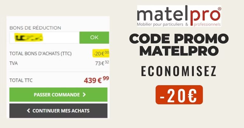 code promo valide matelpro