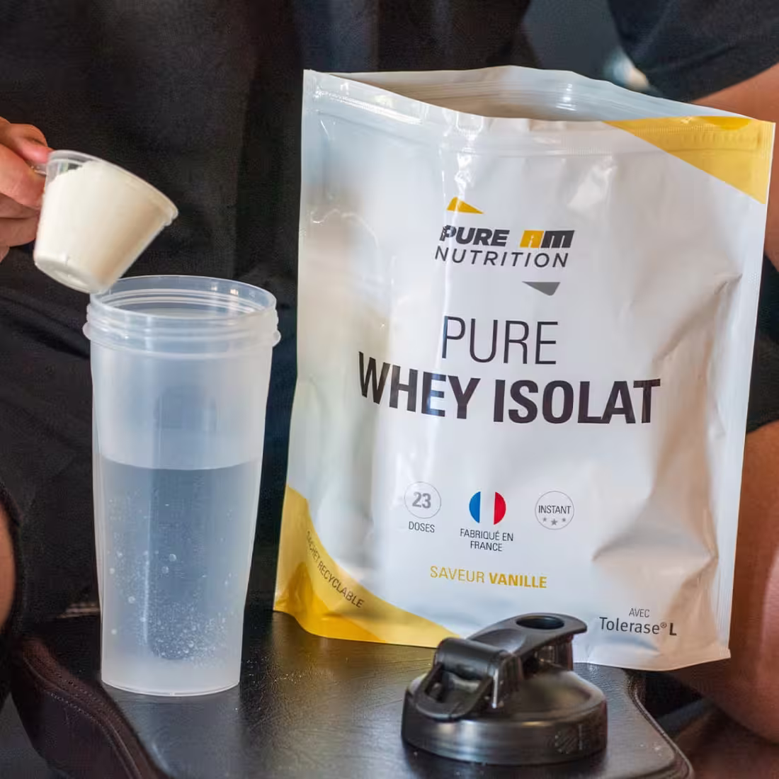 Analyse et mon avis sur la marque française AM Nutrition 2 Pure Whey Isolate AM Nutrition avis