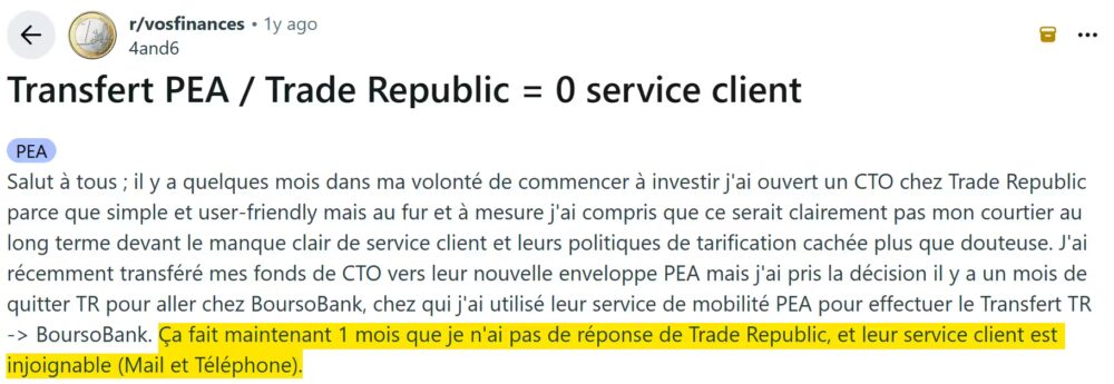 Trade Republic vs XTB : quel courtier choisir pour investir en avril 2026 ? 5 retour reddit transfert pea trade republic