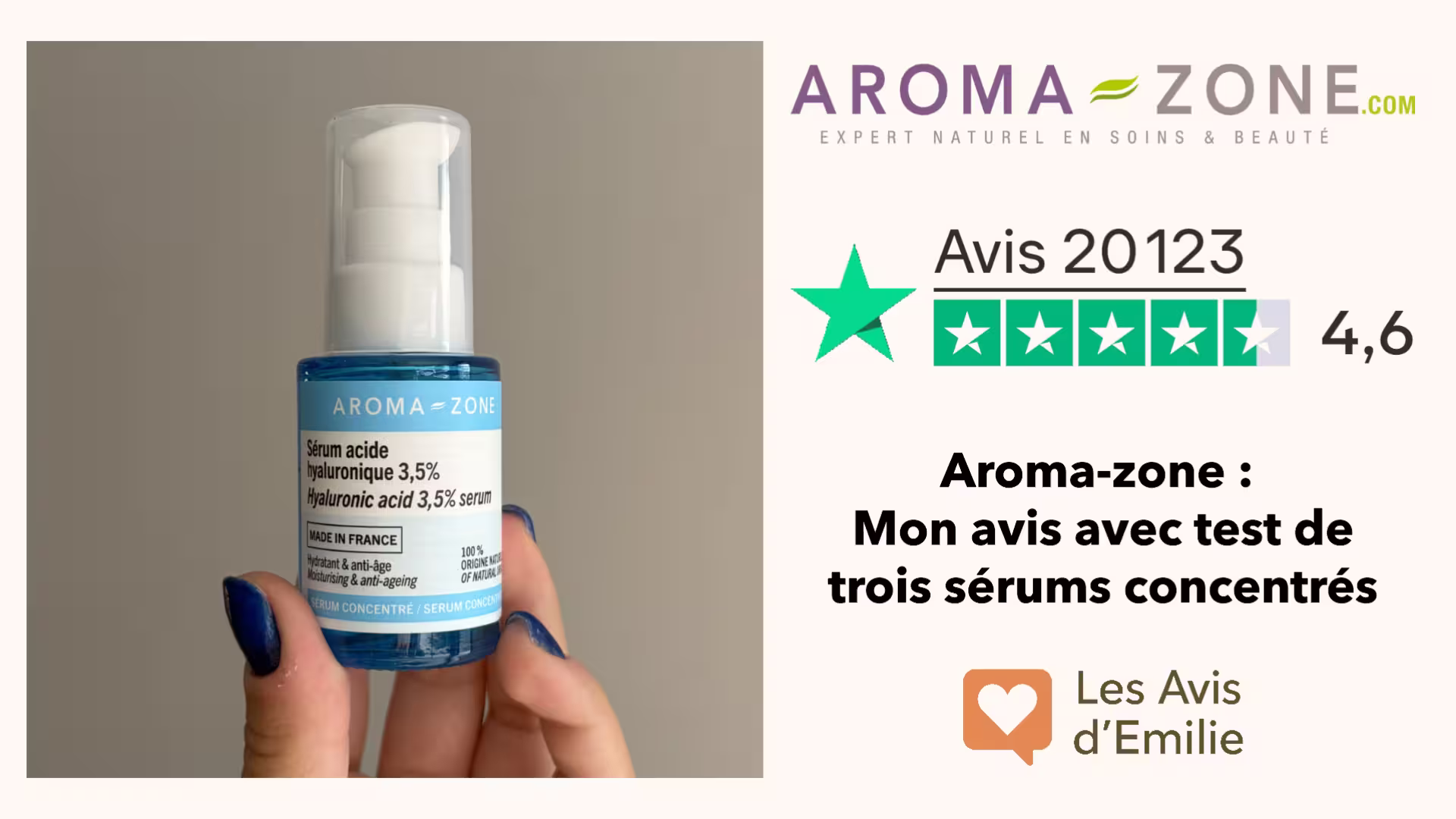 Le sérum au collagène d&rsquo;Aromazone : vraiment efficace ? Test personnel