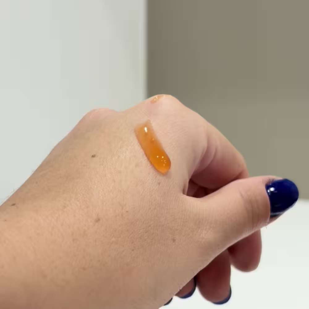 Mon avis sur Aroma Zone : je teste trois sérums (acide hyaluronique, vitamine C) 7 texture serum vitamine c dense