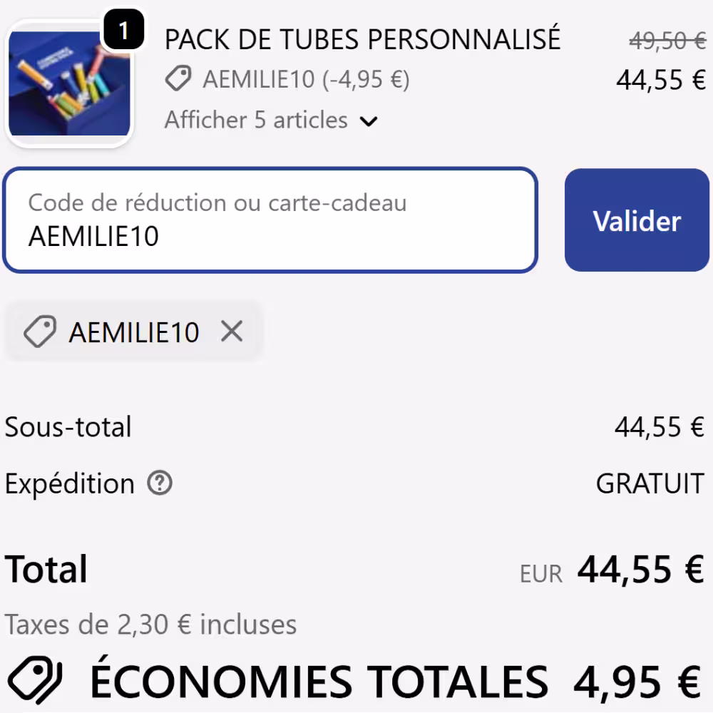 Code Promo Hydratis : AEMILIE10 pour 10% de réduction 2 code promo hydratis aemilie10 lesavisdemilie