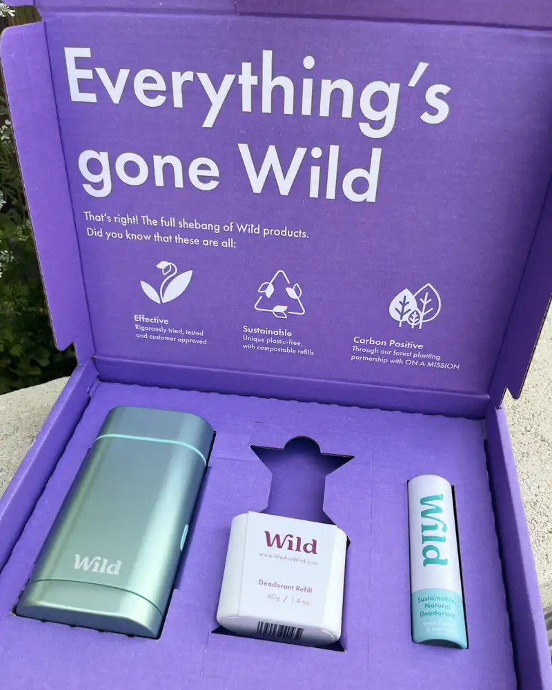 Avis déodorants Wild : de Excellent à Médiocre sur Yuka... Mon avis avec test des déos 4 pack etui recharge deodorant wild