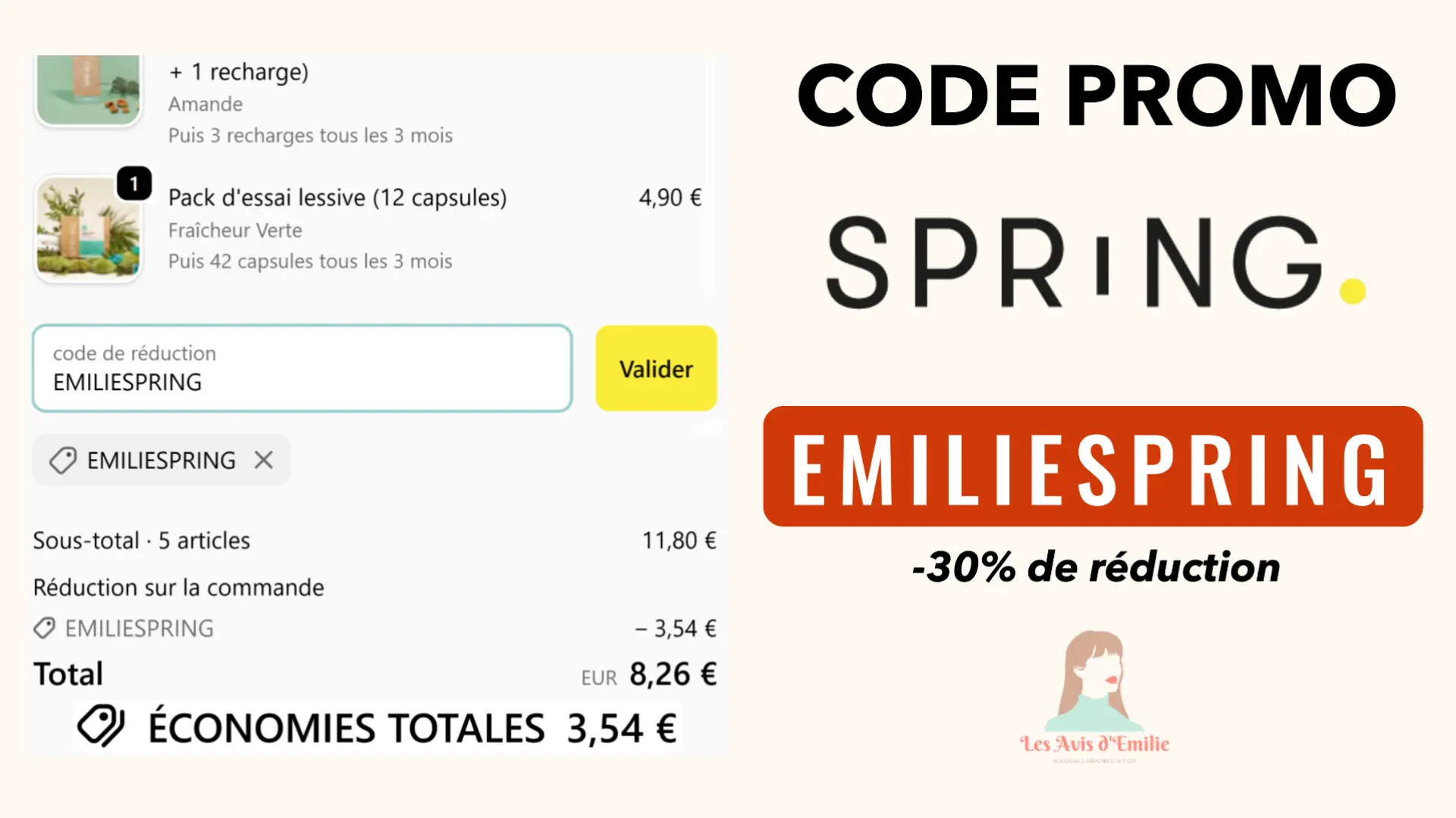 Code Promo La Marque en moins : -12% offerts sur votre abonnement 7 code promo spring miniature details