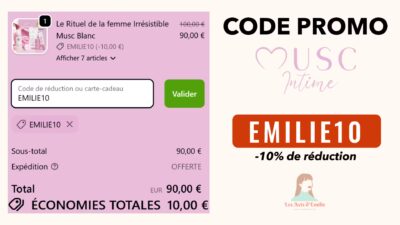 code promo musc intime emilie10 offre 10