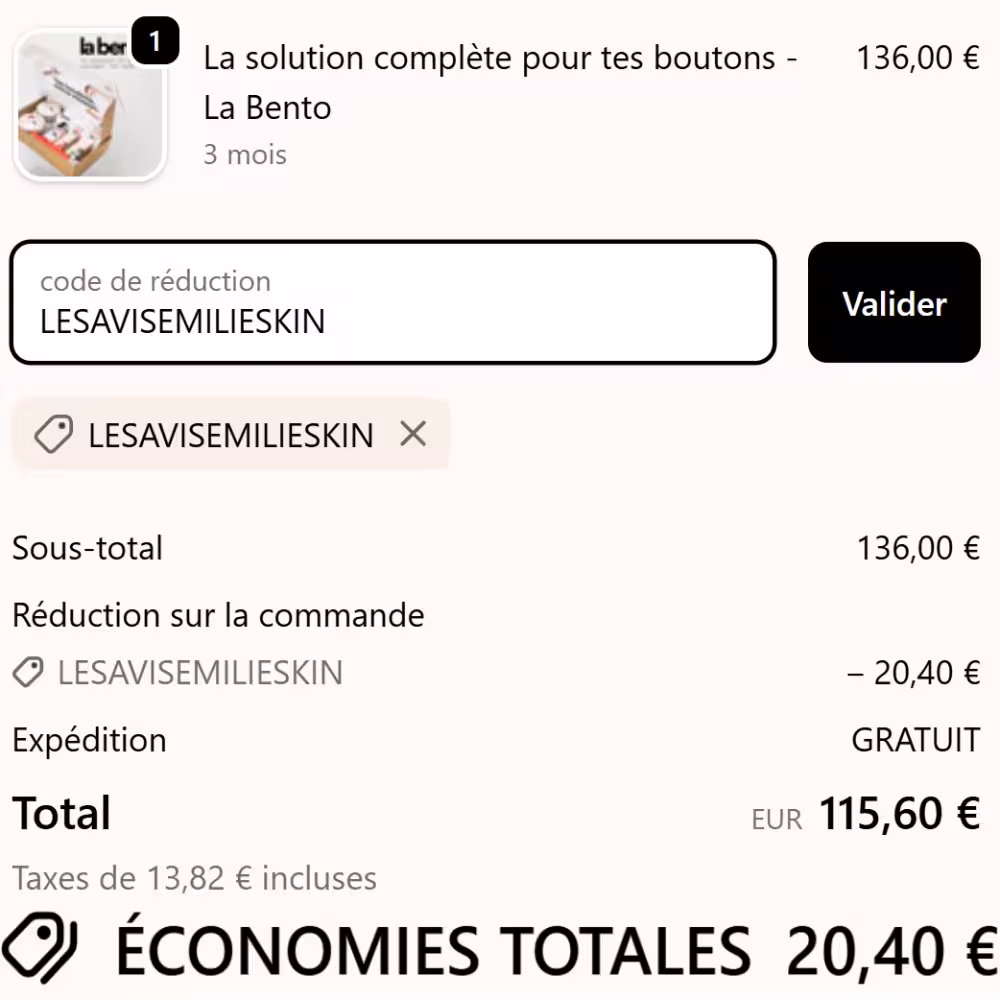 Code promo Skin and Out : réduction exclusive de 15% offerts à saisir ! 2 code promo skin and out lesavisemilieskin lesavisdemilie