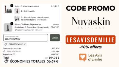 nuvaskin code promo lesavisdemilie details