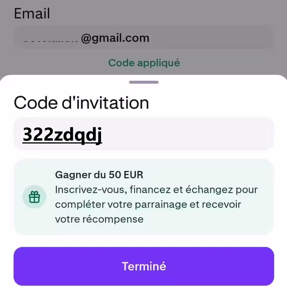 Code Parrainage Kraken 100€ de prime avec le code 322zdqdj 3 code parrainage kraken 322zdqdj