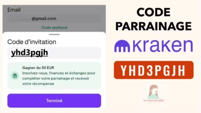 code parrainage kraken details miniature