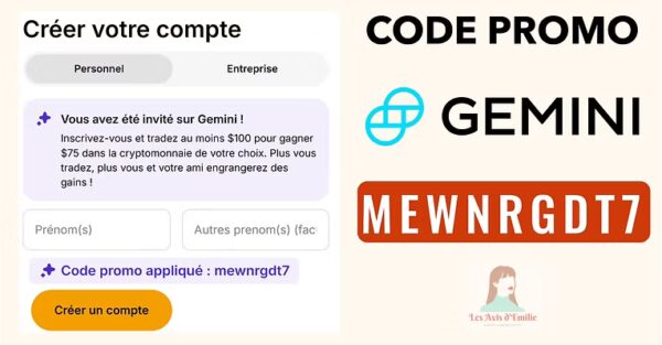 code parrainage gemini crypto devoile