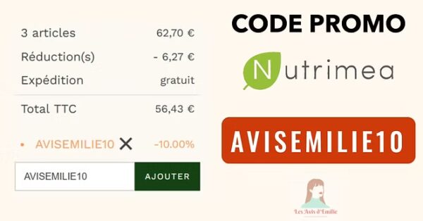 code promo nutrimea devoile avisemilie10