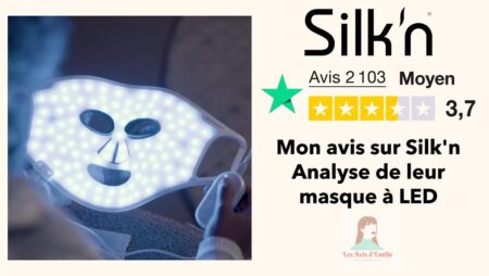 miniature article masque led silkn