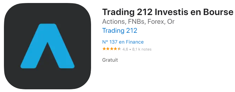 Code promo Trading 212 : une action offerte allant jusqu'à 100€ ! 7 appstore