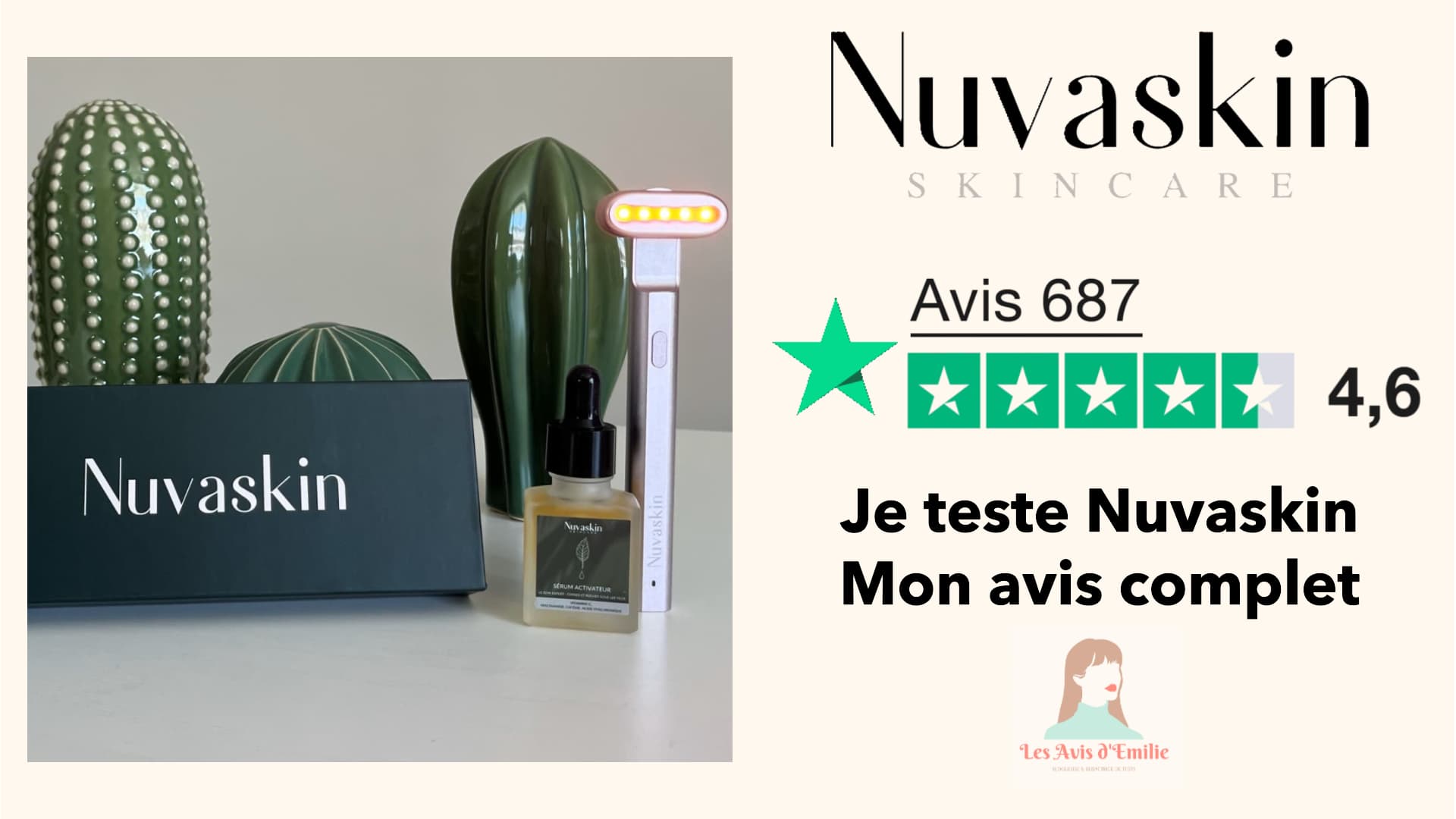 Code promo Nuvaskin : profitez de -25% avec le code LESAVISDEMILIE 3 article avis nuvaskin 1