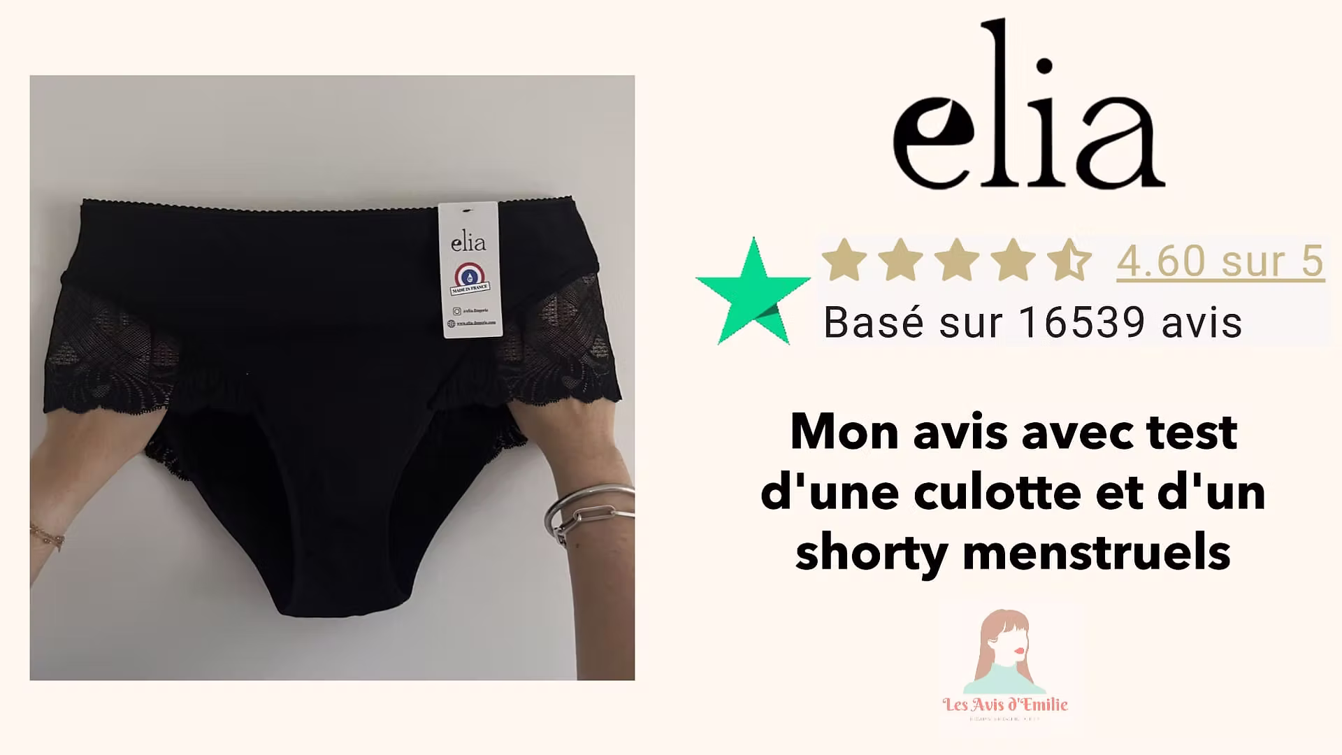 Code Promo Elia Lingerie : -10% de réduction et jusqu'à 20% supplémentaire ! 3 article avis test elia lingerie miniature details