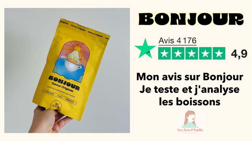 Code Promo Bonjour Drink : Profitez de -20% avec le code LESAVISDEMILIE 4 article complet sur bonjour drink cafe 1