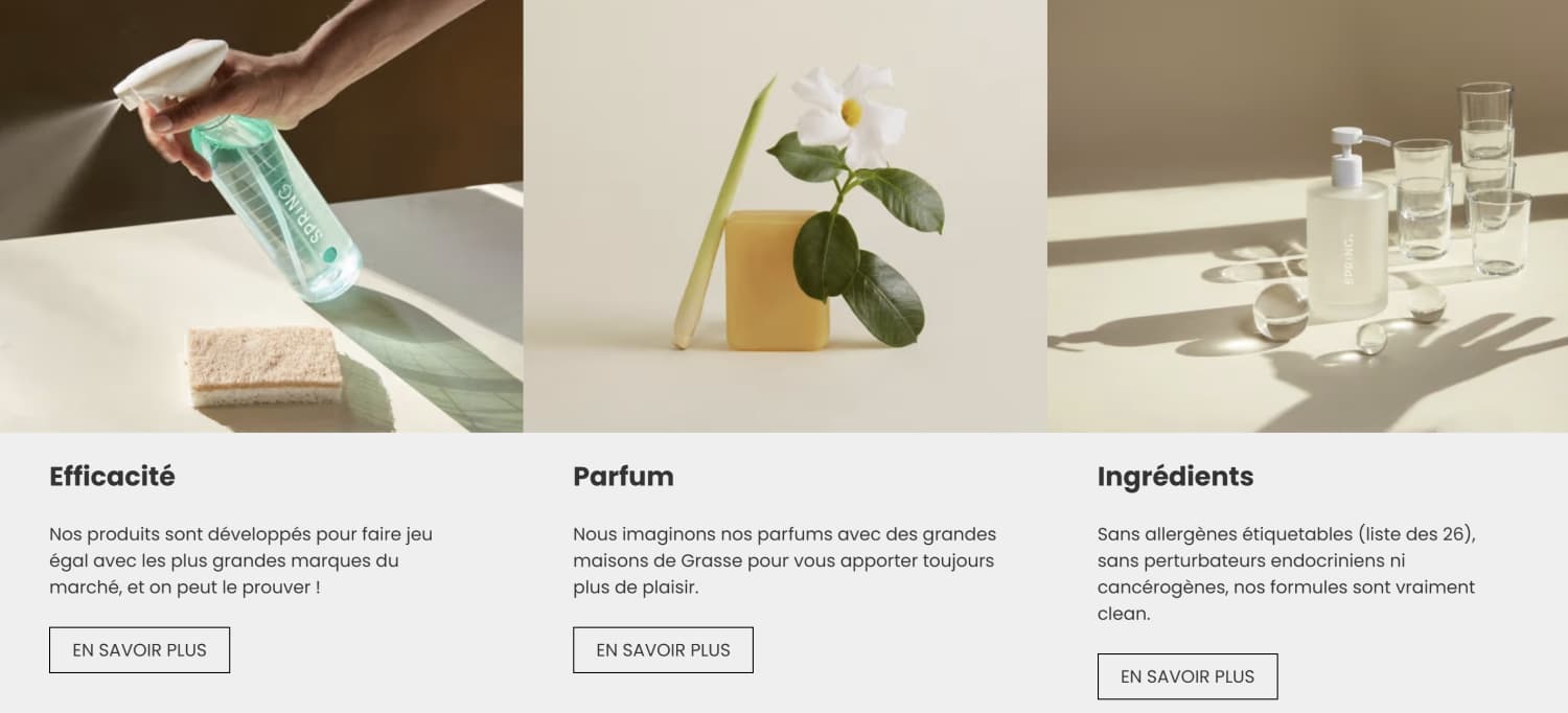 Je teste et donne mon avis honnête sur Spring et sa lessive en capsules 3 avantages spring 1