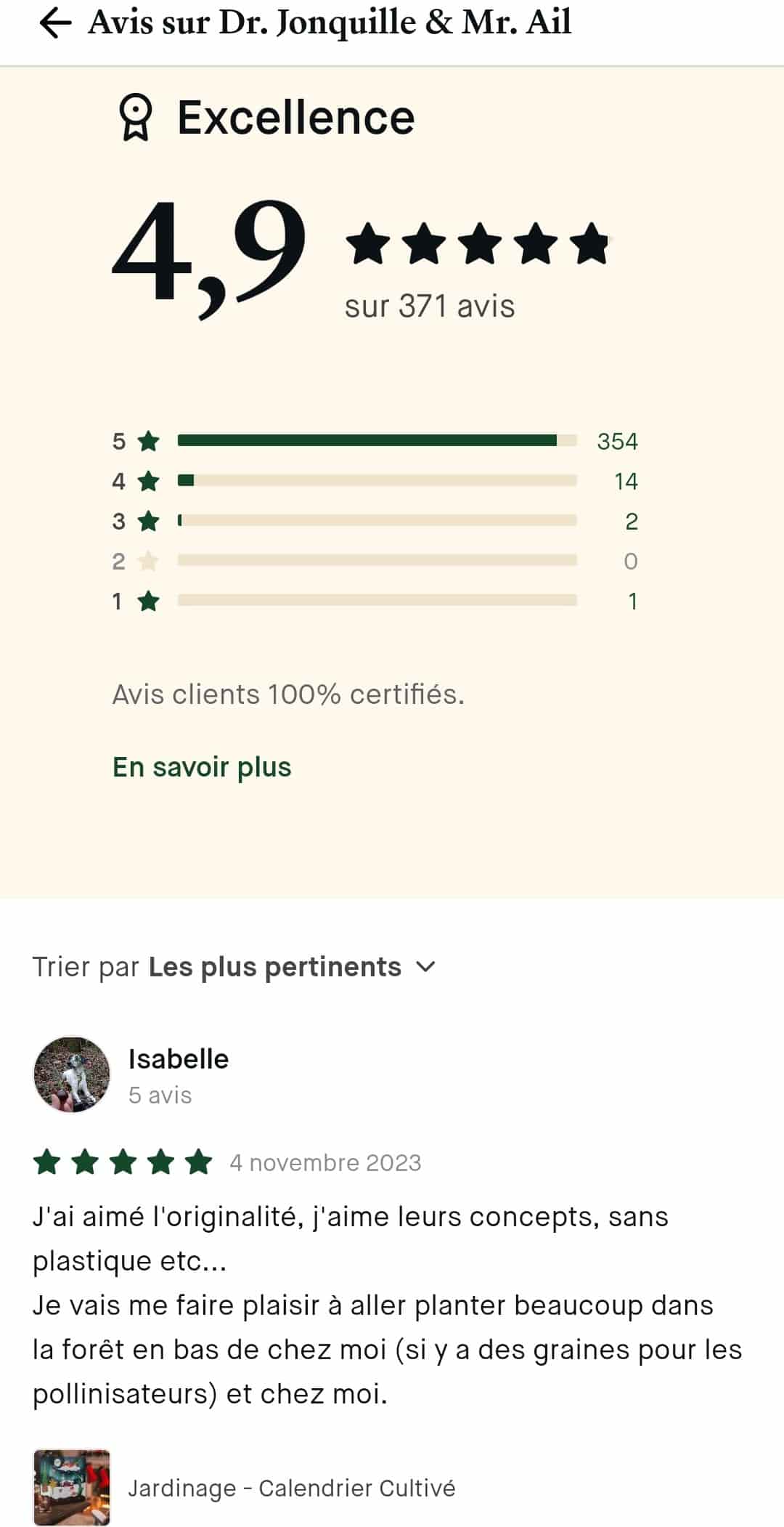 Mon avis sur Choose après plusieurs achats sur l'app 8 avis vente choose