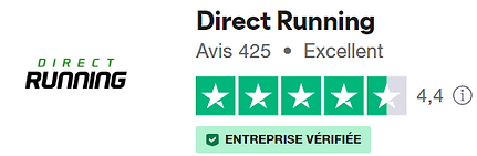 Direct Running : Mon avis sur leurs chaussures et leur boutique en ligne 8 avis clients trustpilot sur direct running.PNG