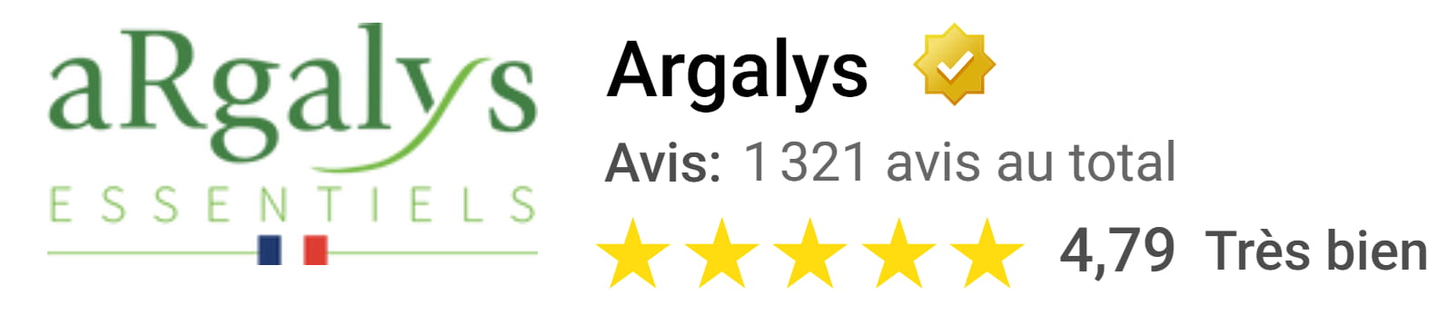 Argalys : mon avis et analyse de leurs compléments en tant que nutritionniste 13 avis clients argalys 1