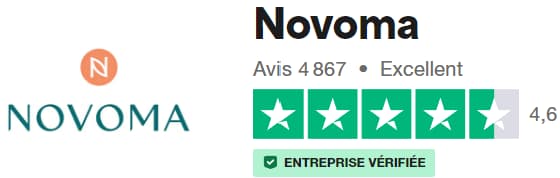 Novoma : Test et avis sur leurs compléments (collagène, magnésium et vitamine C) 15 avis clients novoma trustpilot 1