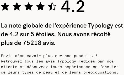 Typology Avis & Test : composition, effets, mon verdict complet 23 avis_clients_typology_notation.jpg