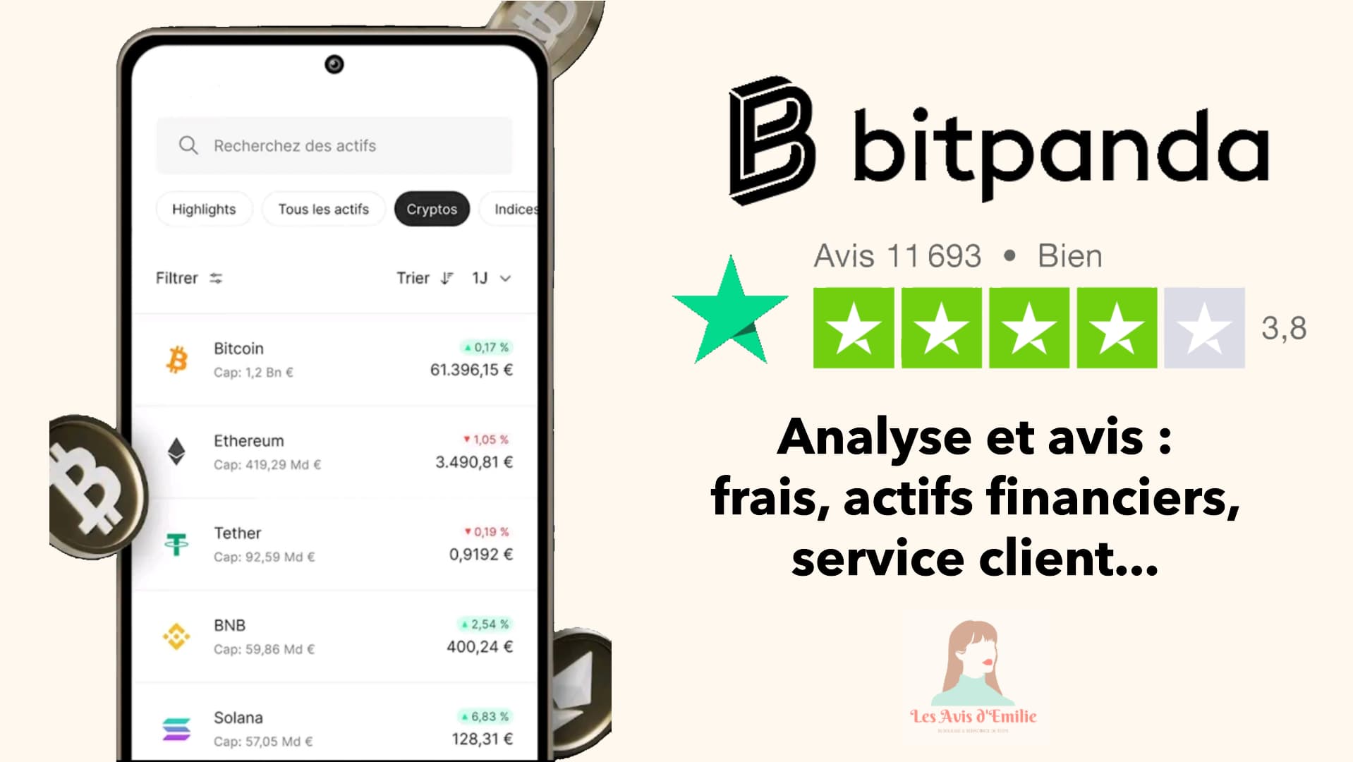 Code parrainage Bitpanda Jusqu'à 100€ de bonus en offre de bienvenue 3 avis sur bitpanda detaille 1