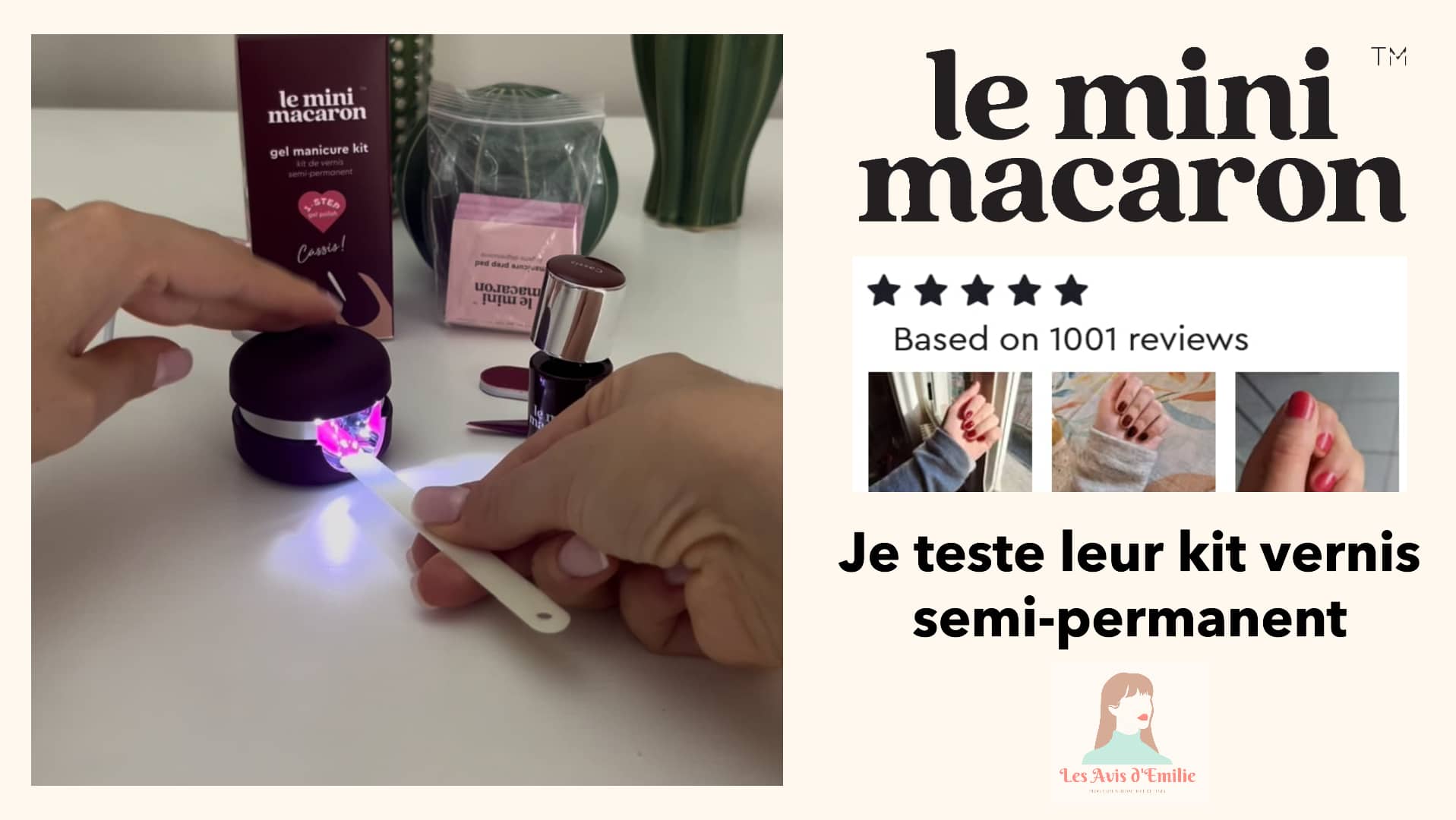 Le Mini Macaron : je teste leur kit de vernis semi-permanent Avis et retour d'expérience 19 avis sur le mini macaron 1