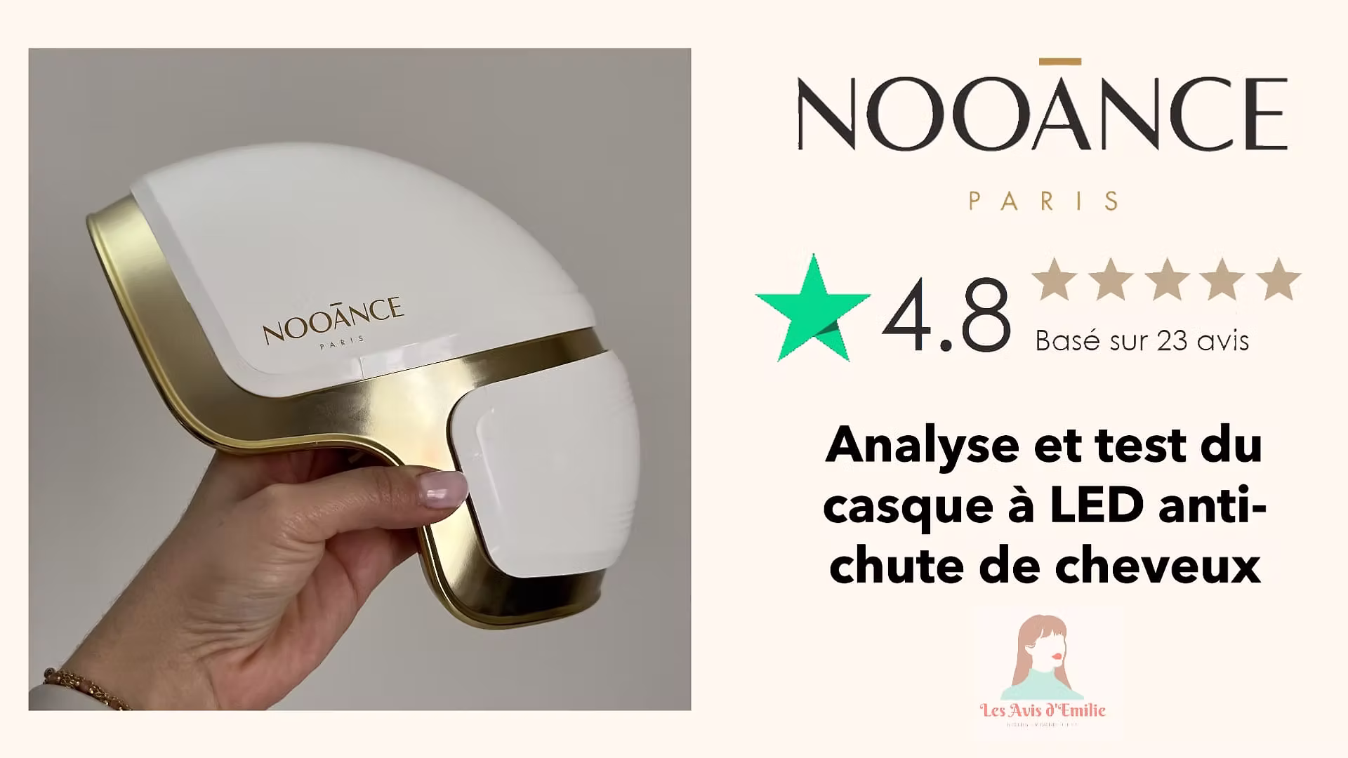 Classement des casques LED pour cheveux : comparatif complet 8 avis test casque led cheveux nooance