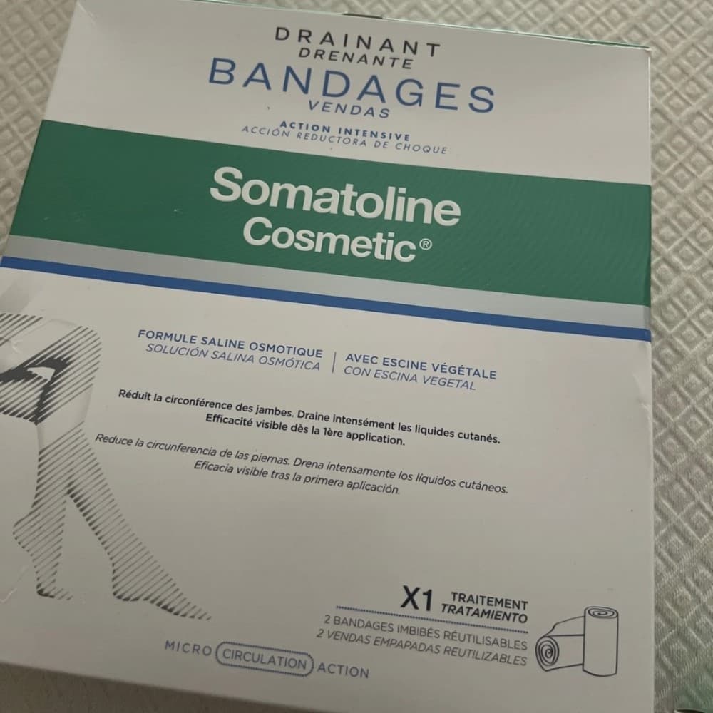 Somatoline Cosmetic : Mon test des produits et avis des clients 6 bandages somatoline cosmetic 1