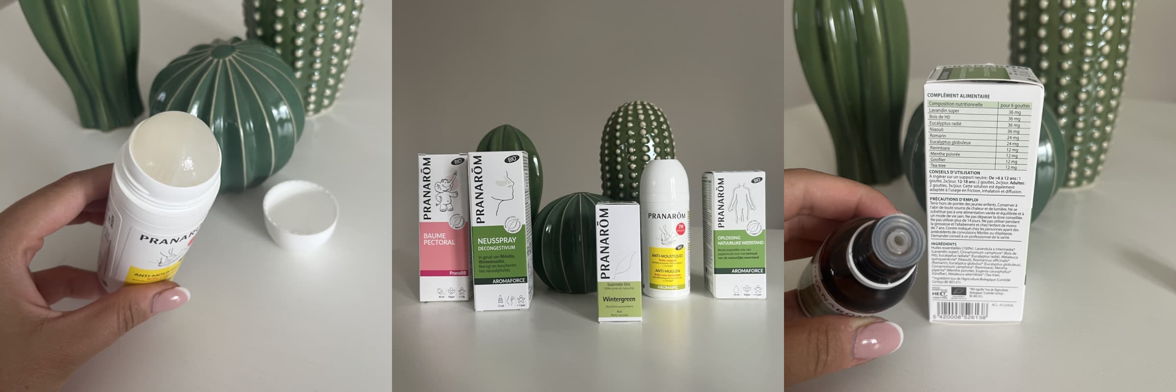Mon avis sur Pranarom : tests et analyses de leurs huiles essentielles et anti moustique 2 bande presentation articles pranarom