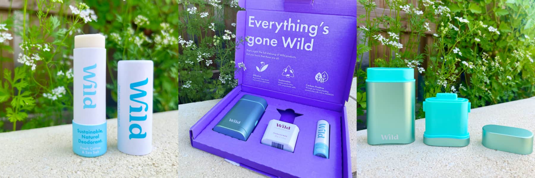 Mon avis après test des déodorants Wild + analyse composition et avis clients 2 bande presentation articles wild