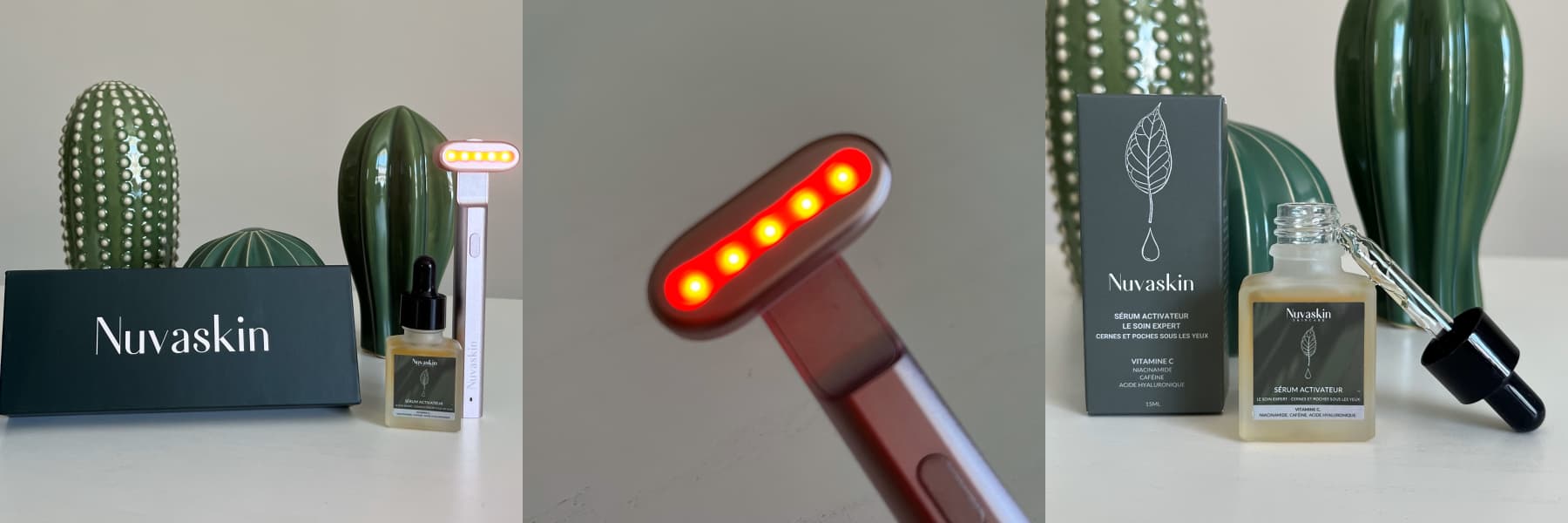 Mon avis sur Nuvaskin : Test avec analyse du stylo et sérum anti-cernes 2 bande resume photos nuvaskin 1