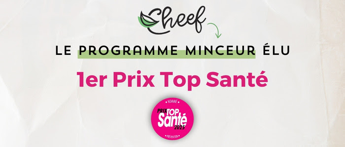 Mon avis sur Cheef : Je teste et analyse leur programme minceur 2 certification cheef minceur 1