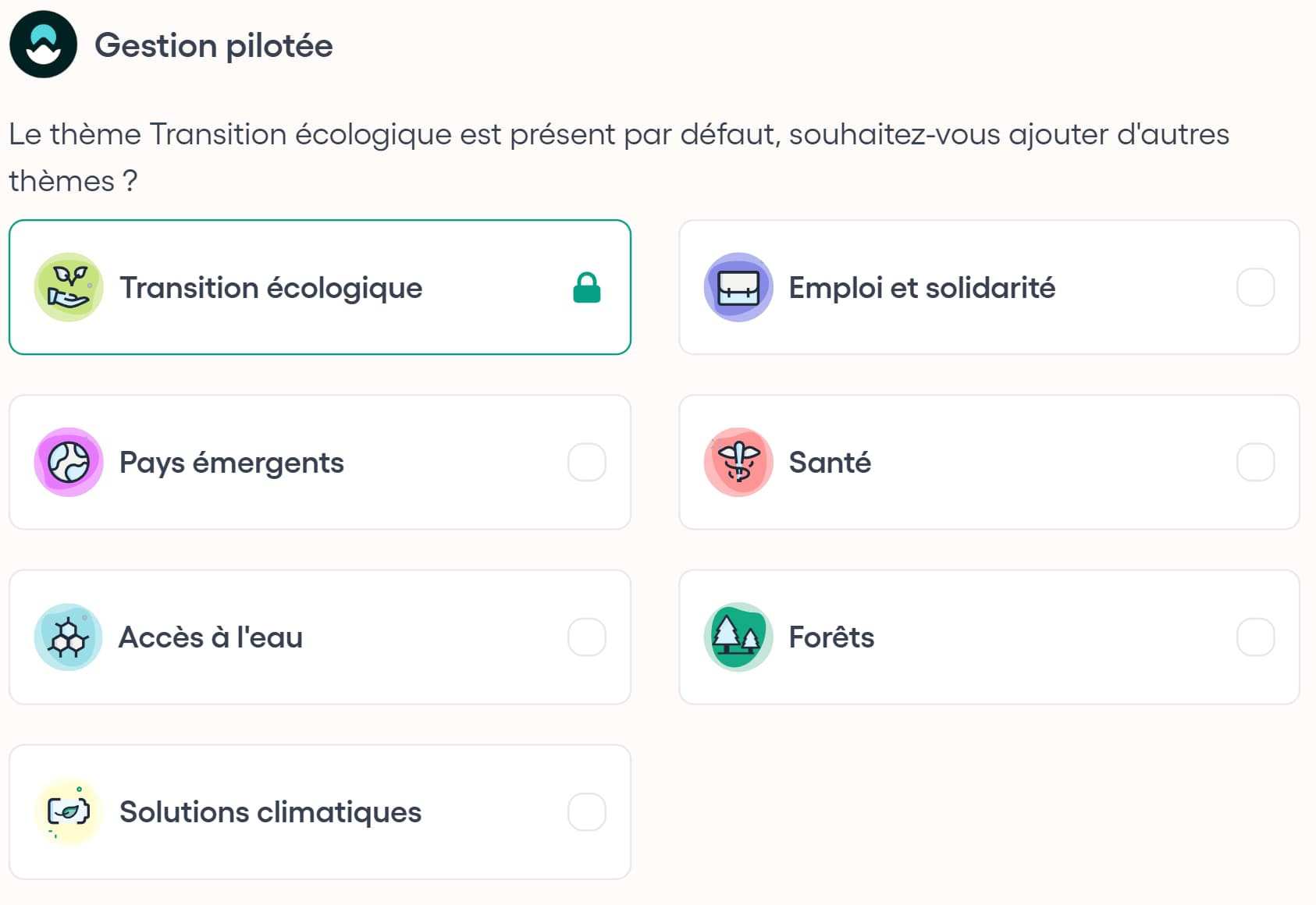 Goodvest : avis complet sur l'assurance vie responsable à gestion pilotée 7 choix themes goodvest 1