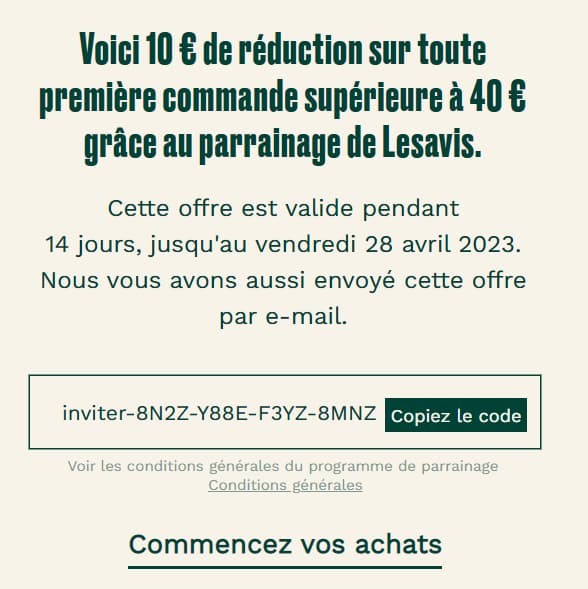 The Body Shop Code Promo : 10€ de réduction offerts sur votre commande 4 code parrainage the body shop