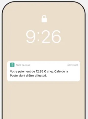 Code promo N26 : 80€ offerts lors de la création de votre compte 6 code promo N26 application