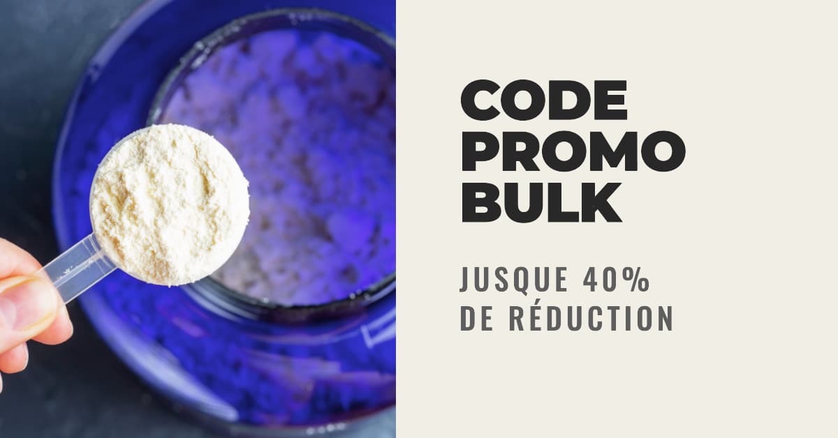Bulk code promo influenceur : Profitez de 40% de réduction sur votre commande 1 code promo bulk affiche promotionnelle pour clients nouveaux et
