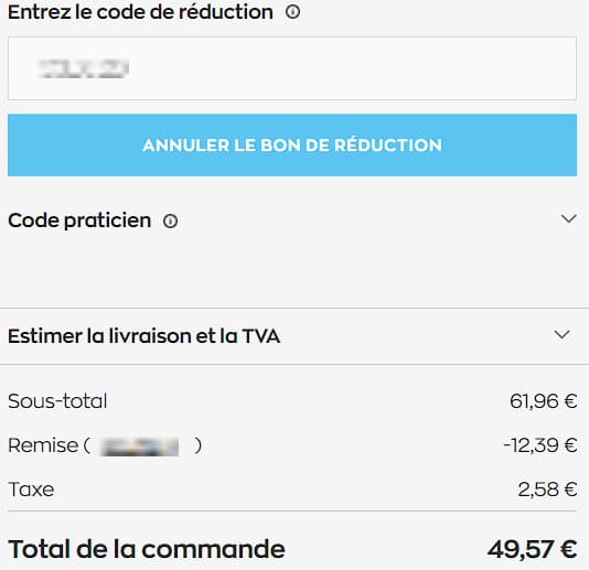 code promo granions 20