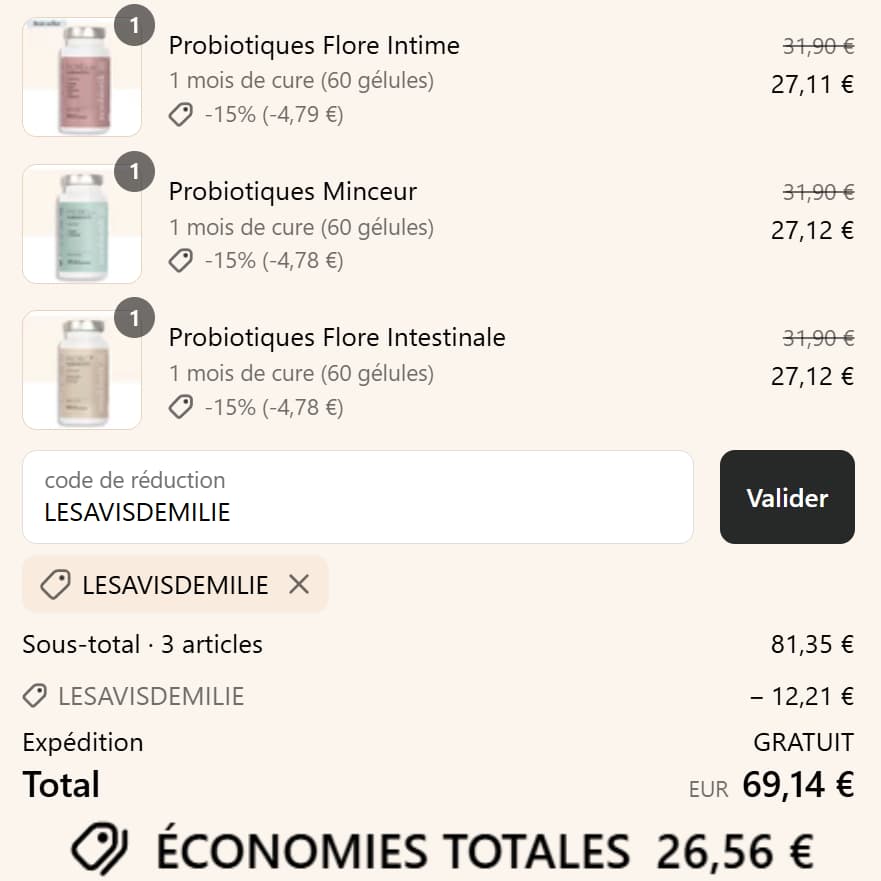 Nos meilleurs codes promo de marques de nutrition : jusqu'à -40% ! 31 code promo noobiotik 1