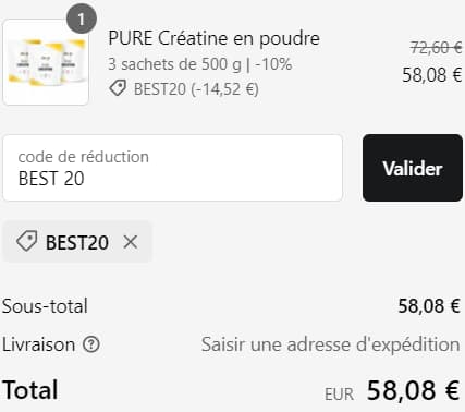 AM Nutrition Code Promo : 20% de réduction offerts sur votre achat 1 code promo pure20 pour 20 chez am nutrition