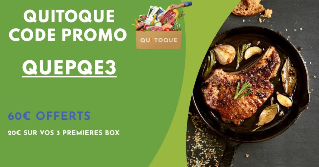 Code Promo QuiToque 80€ Offerts avec le code QUEPQE3 4 code promo quitoque reduction parrainage offre speciale