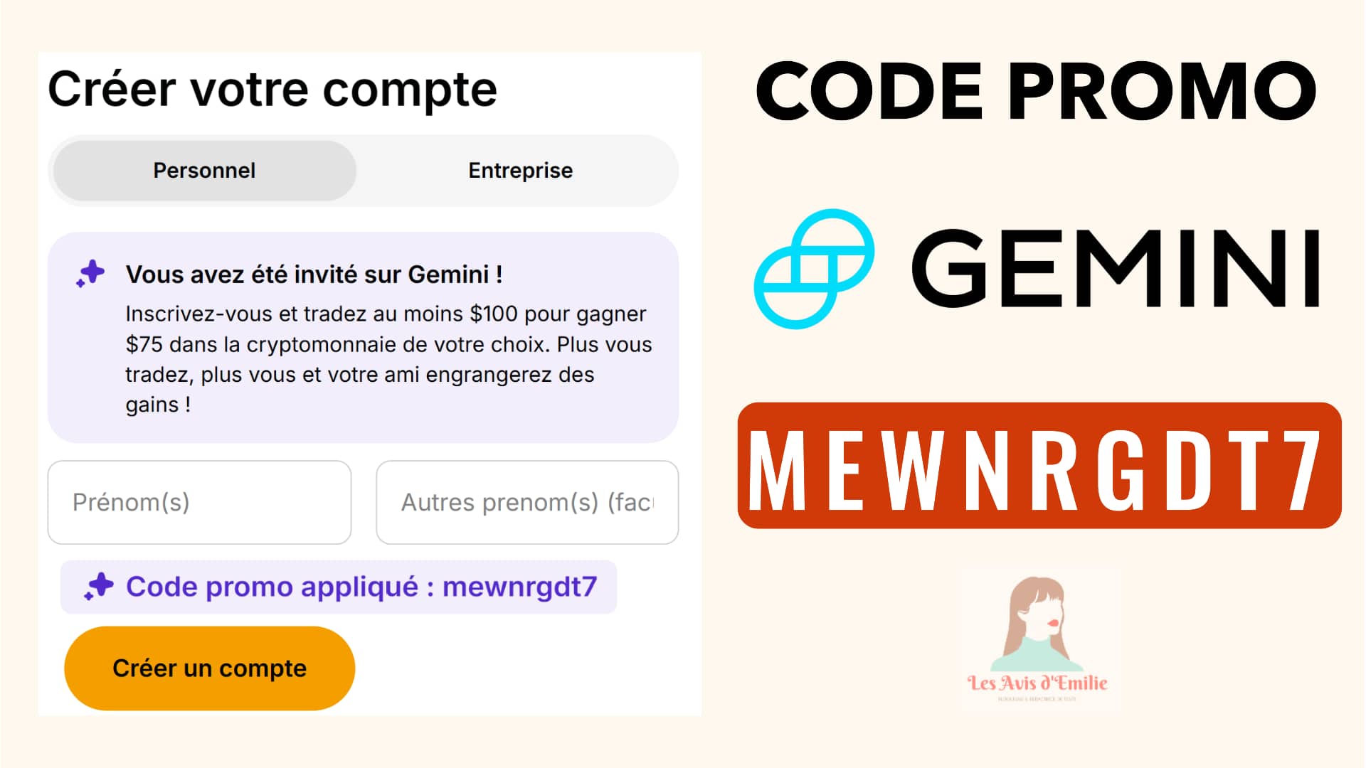 Les meilleures offres de bienvenue en cryptomonnaies : plus de 6000€ de prime ! 7 code parrainage gemini crypto devoile