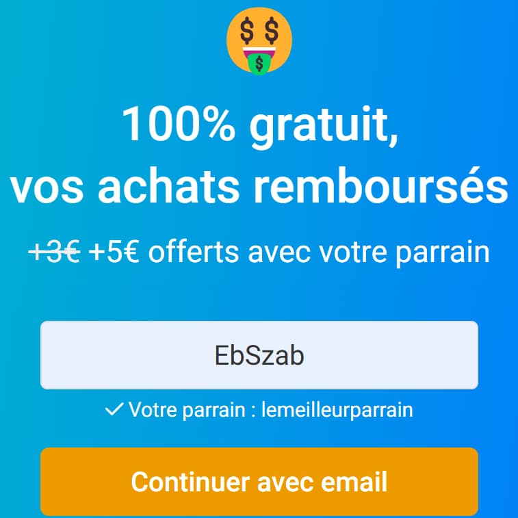 Poulpeo Code parrainage EbSzab profitez de 5€ de bonus ! 1 code parrainage poulpeo 5 euros 1