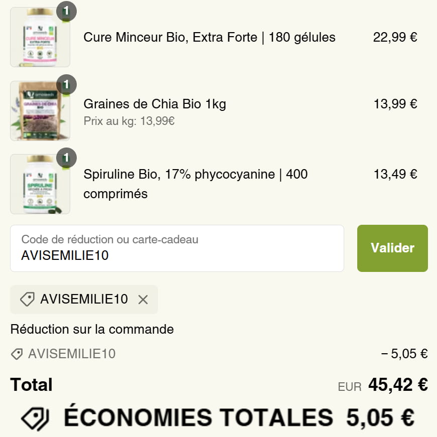 Mon avis sur Amoseeds : J'analyse et je teste leur cure minceur et leur matcha 12 code promo amoseeds 1
