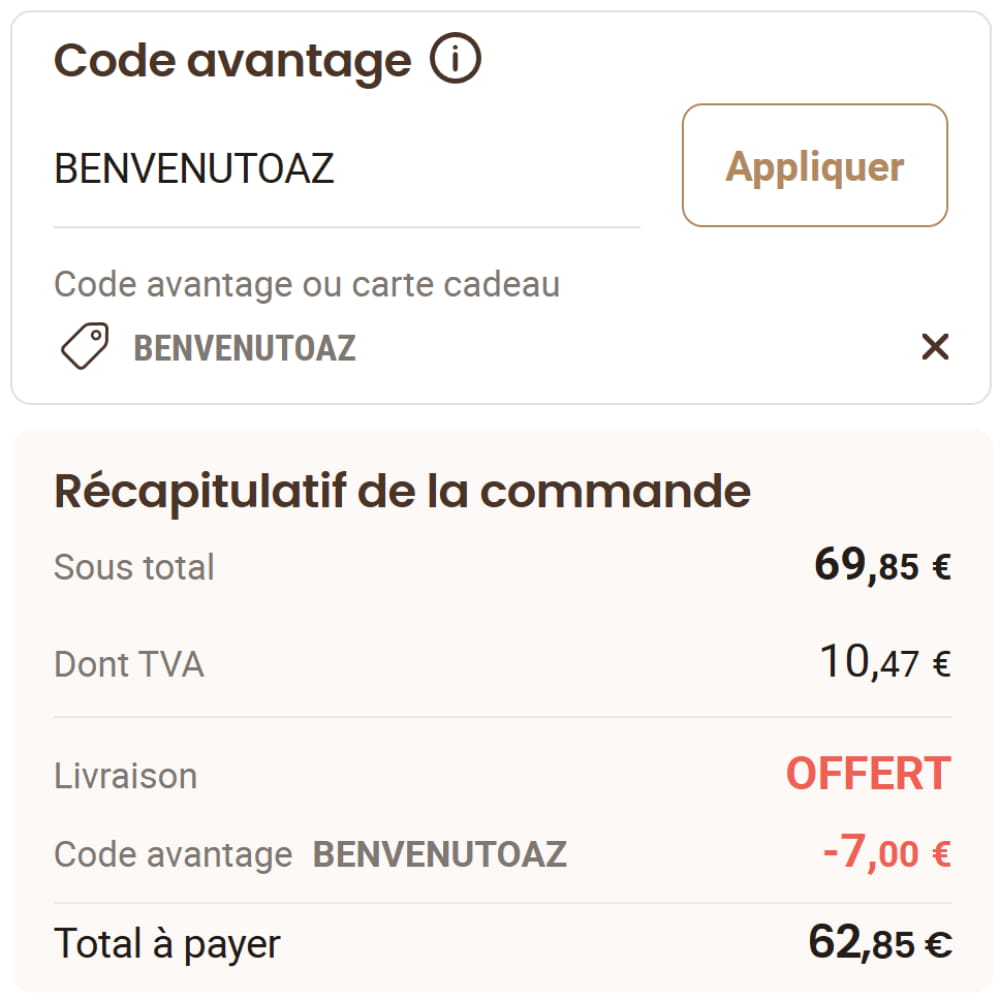 Code Promo Aroma Zone Influenceuse : -30% de réduction + livraison offerte 2 code promo aromazone 1