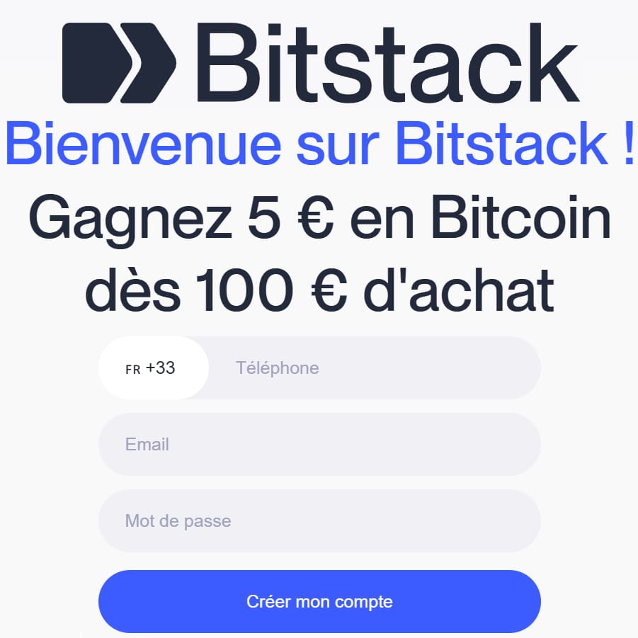 Code promo BitStack : 2ql5K7p1F 25€ en Bitcoin offerts ! 1 code promo bitstack 1