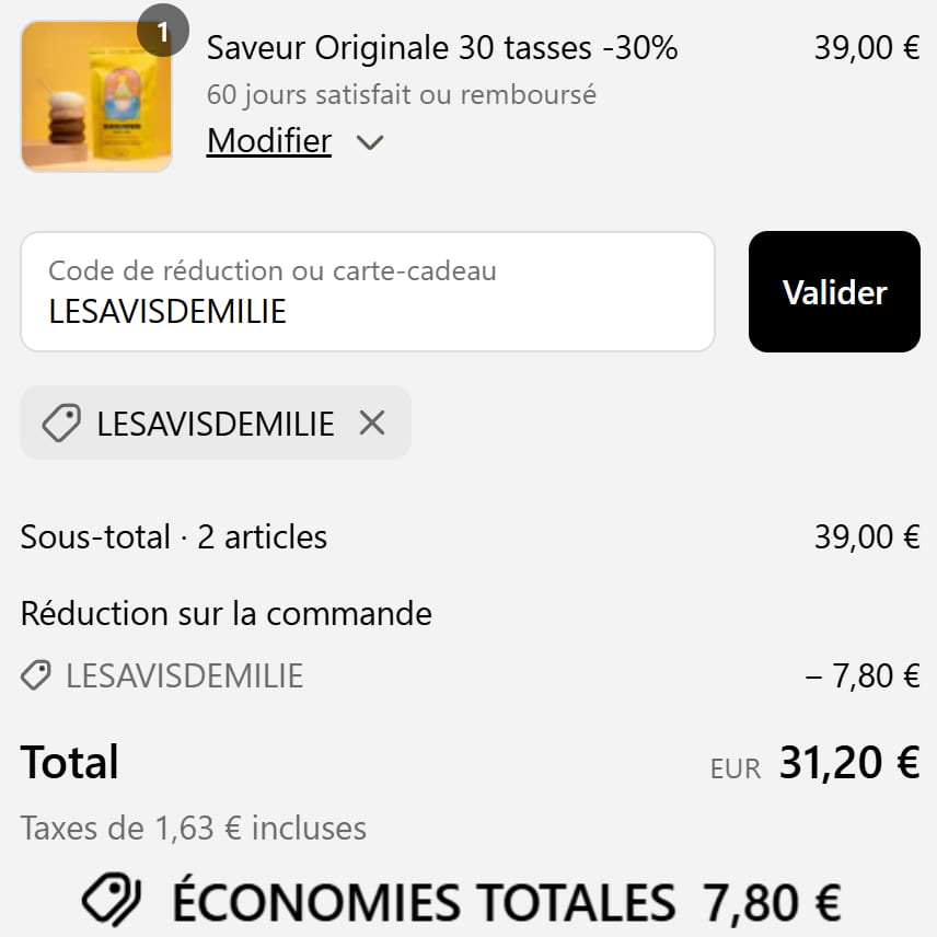 Code Promo Bonjour Drink : Profitez de -20% avec le code LESAVISDEMILIE 2 code promo bonjour 1