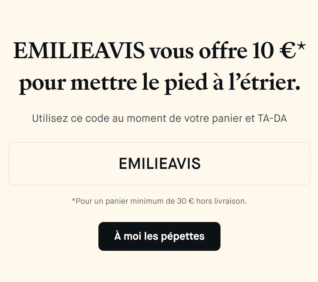 Mon avis sur Choose après plusieurs achats sur l'app 4 code promo choose 1