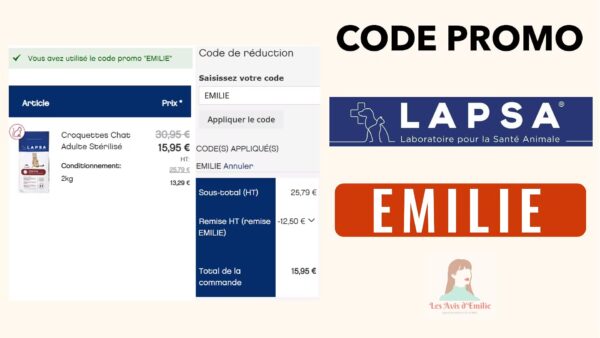 code promo devoile lapsa lab